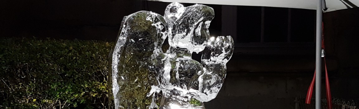 SCULPTURE SUR GLACE