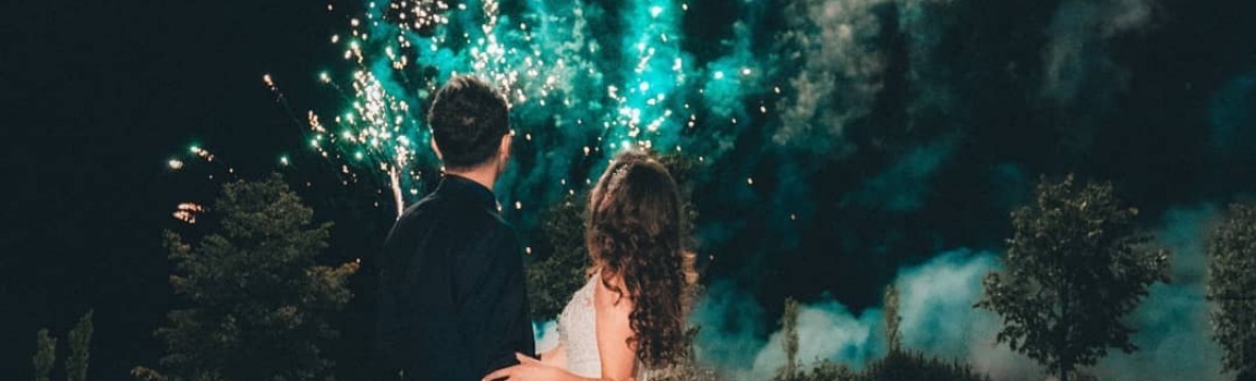 FEU D'ARTIFICE DE MARIAGE