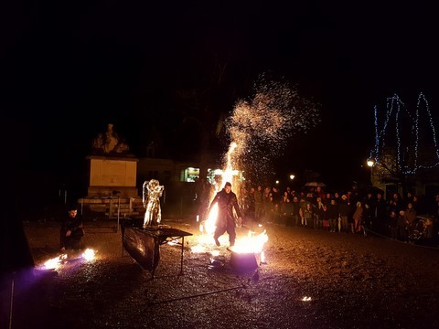 artiste spectacle de feu oise